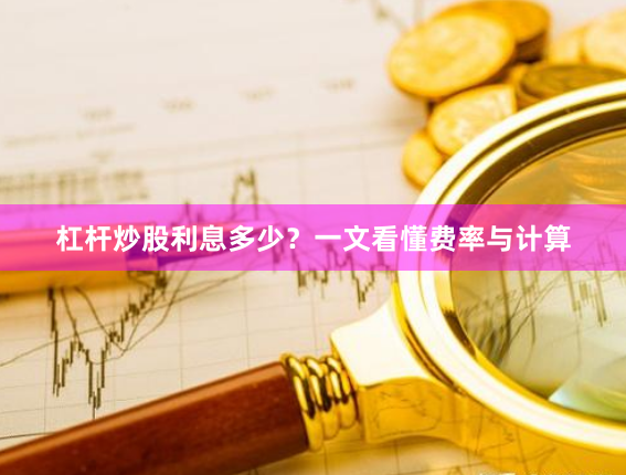 杠杆炒股利息多少？一文看懂费率与计算